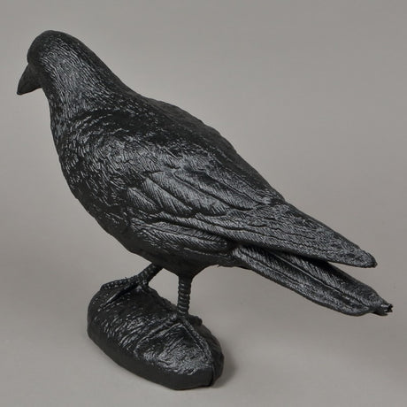 Figurina Cioara/Corb plastic pentru daunatori,30x48 cm