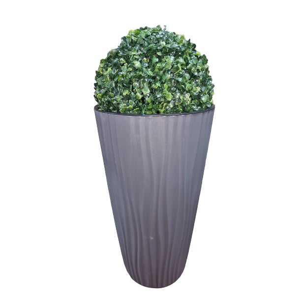 Set Minge din iarba Buxus + Ghiveci decor