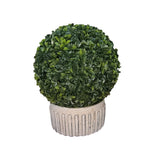 Set Minge din iarba Buxus + Ghiveci decor