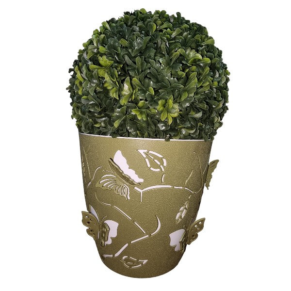 Set Minge din iarba Buxus + Ghiveci decor