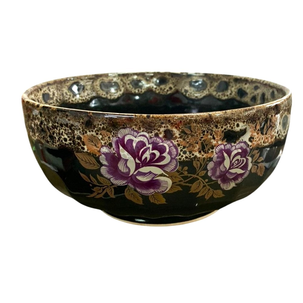 Castron/Bol ceramica Maro Floral , 16 cm , 900 ml