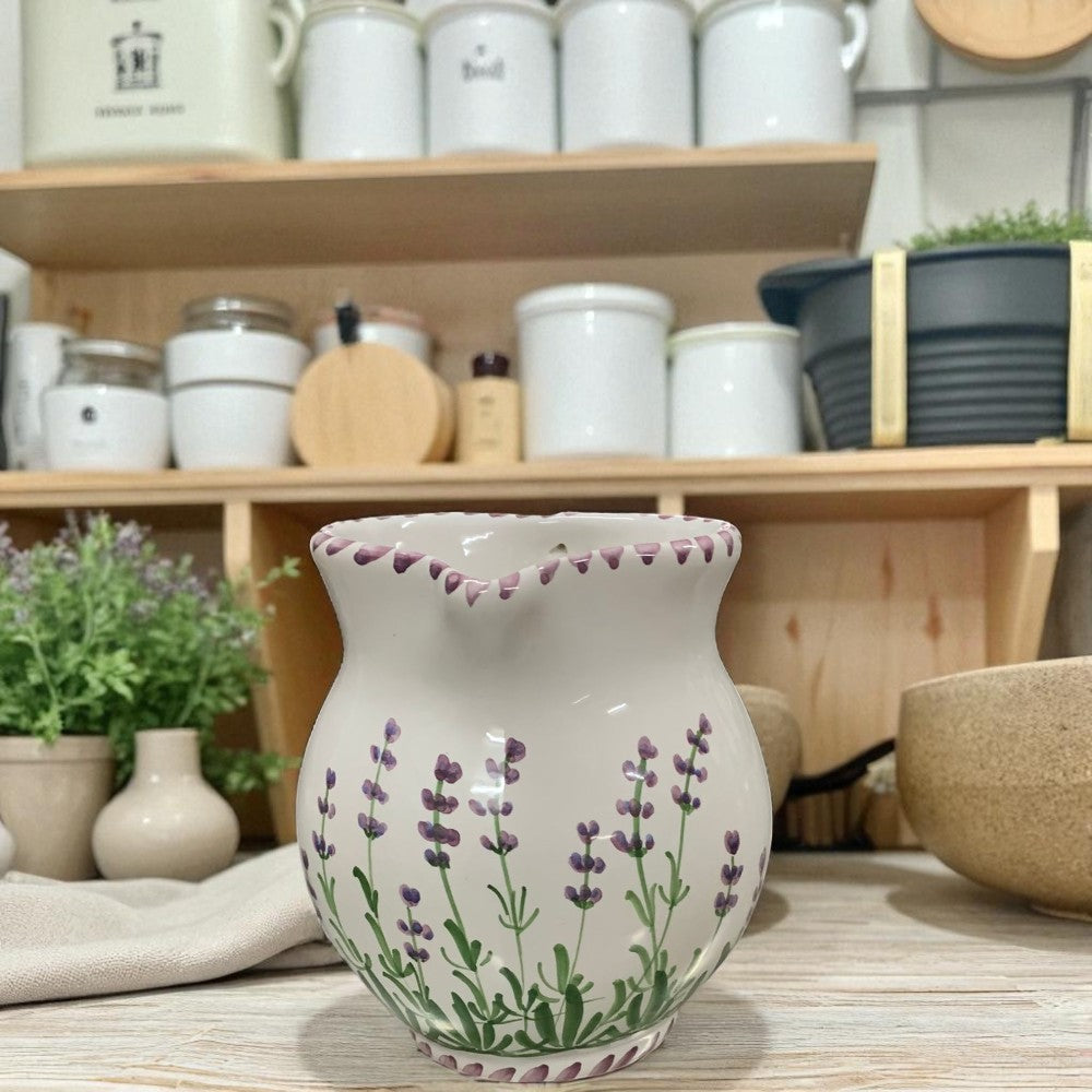 Ulcior  decorativ cu Lavanda,Ceramica, 1 litru
