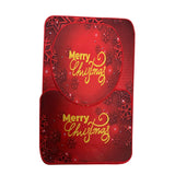 Set 3 covorase baie , antiderapante, Model Craciun