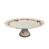 Platou / Fructiera cu picior,ceramica , model Festiv