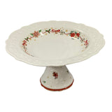 Platou / Fructiera cu picior,ceramica , model Festiv