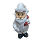 Figurina/Decoratiune Mos Craciun, pictata manual, rasina, 27 cm