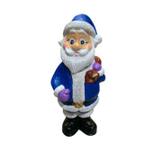 Figurina/Decoratiune Mos Craciun, pictata manual, rasina, 27 cm