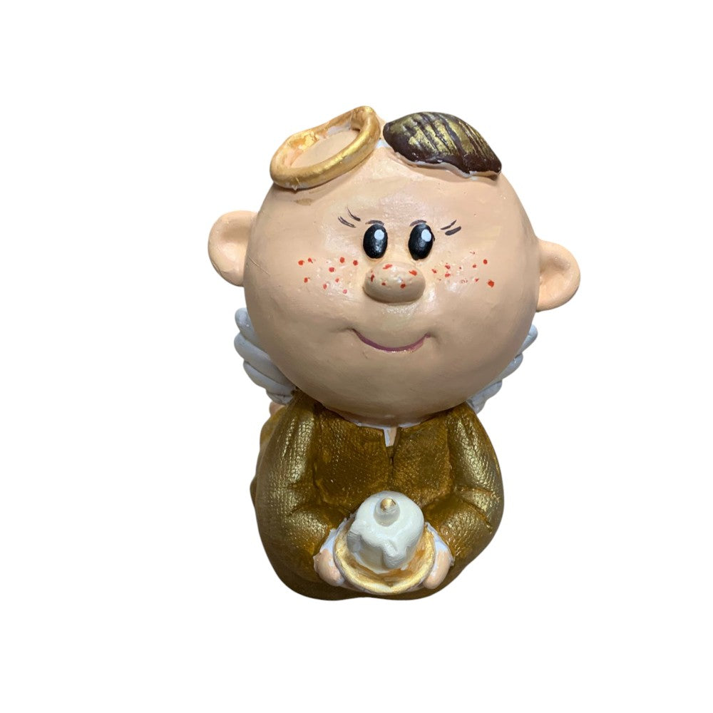 Decoratiune Copil /Bebelus ingerasi,rasina,18 cm