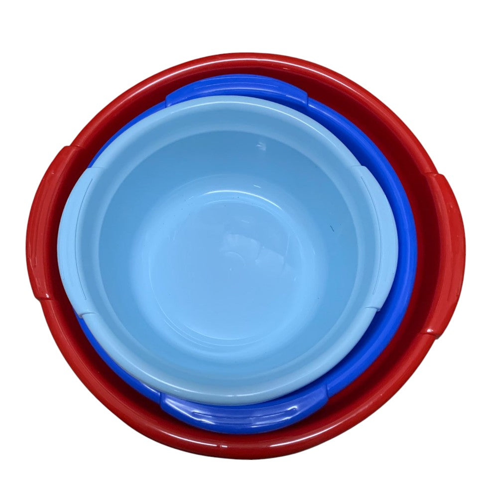 Set 3 Ligheane cu maner color , 7/10/14 L