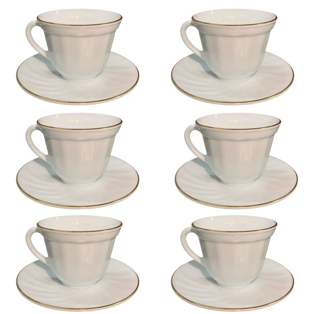 Set de cafea Opal,Elegance , 12 piese, 190 ml