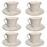 Set de cafea Opal,Elegance , 12 piese, 190 ml