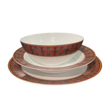 Set Serviciu de Masa,Model Floral,Opal ,6 persoane,18 sau 24 piese
