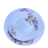 Set de tort 7 piese, Platou cu 6 farfurii desert din ceramica 26/19 CM