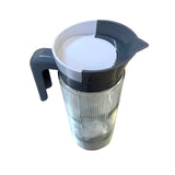 Carafa Diamond,sticla transparenta, cu capac si maner, 1350 ml