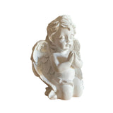 Decoratiune Ingeras care se roaga, Ipsos, 8 cm