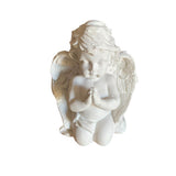 Decoratiune Ingeras care se roaga, Ipsos, 8 cm