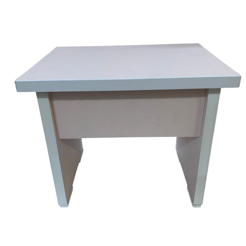 Taburet/ scaunel mic pentru hol sau suport picioare, 32.5x24x28 cm,PAL, Stejar cu Alb