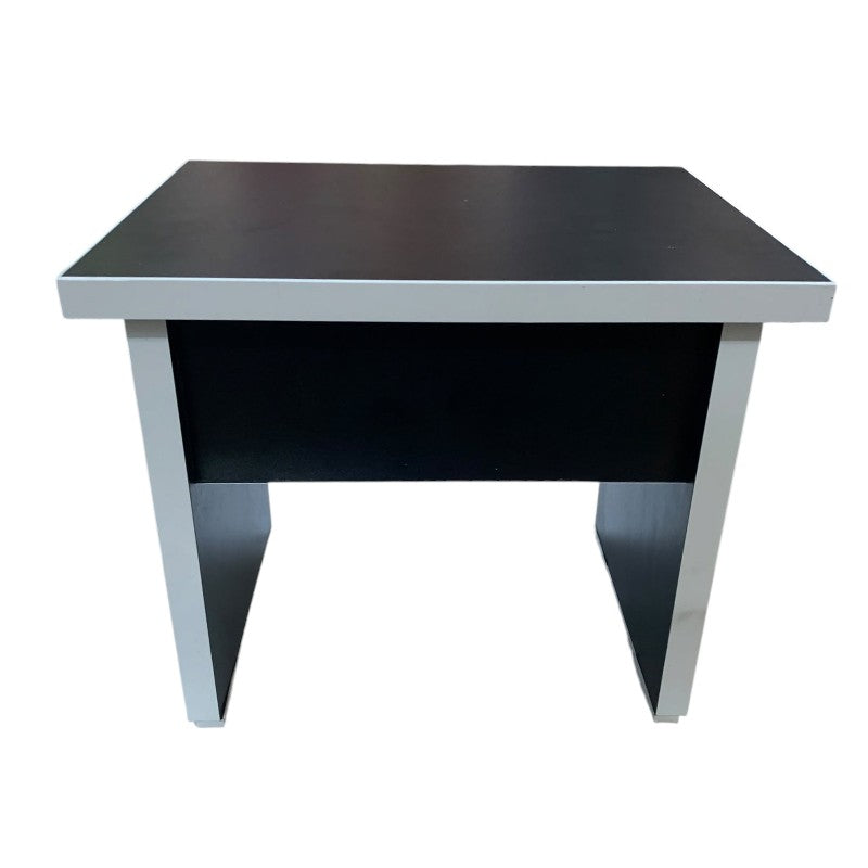 Taburet/ scaunel mic pentru hol sau suport picioare, 32.5x24x28 cm,PAL, Stejar cu Alb