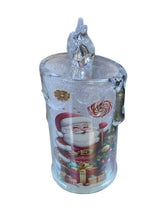 Lumanare decorativa Craciun LED, Model cu Mos Craciun, 18x5.4 cm