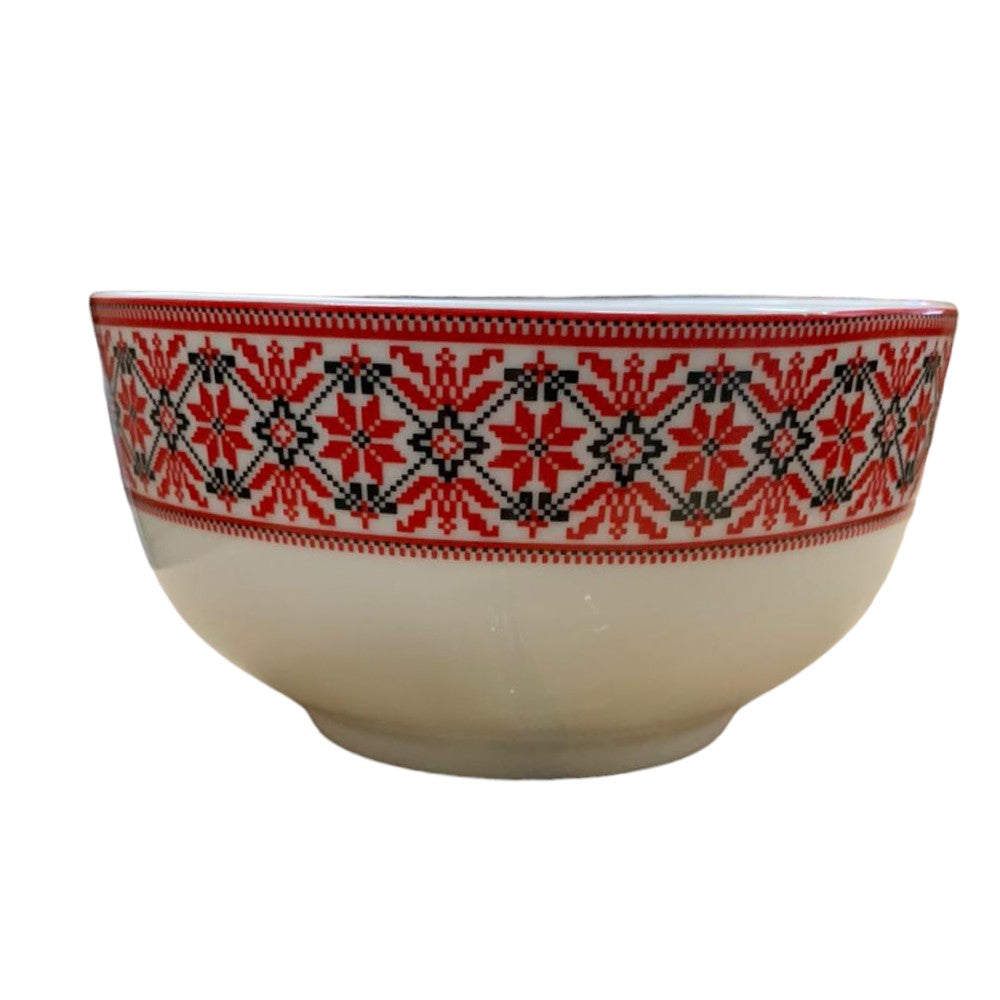 Bol din Portelan, Motiv Traditional, 13 cm