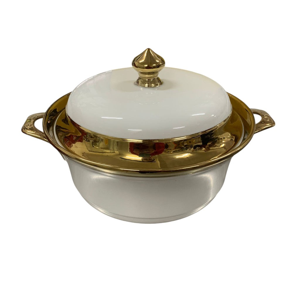 Bol pentru supa cu manere , Portelan , 2.5 L