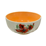 Castron/Bol ceramica Floral , 16 cm , 900 ml