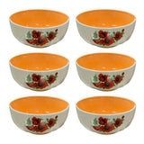 Castron/Bol ceramica Floral , 16 cm , 900 ml