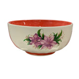 Castron/Bol ceramica Floral , 16 cm , 900 ml