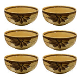 Castron/Bol ceramica Floral , 16 cm , 900 ml