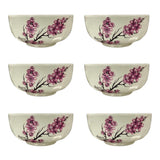 Castron/Bol ceramica Floral , 16 cm , 900 ml