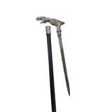 Baston decorativ cu Sabie interioara,93 cm, lama 30 cm