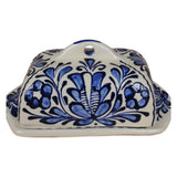 Suport de unt din ceramica pictat manual Traditional - ceramică de Corund , 19x12x8 cm