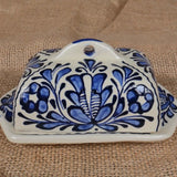Suport de unt din ceramica pictat manual Traditional - ceramică de Corund , 19x12x8 cm