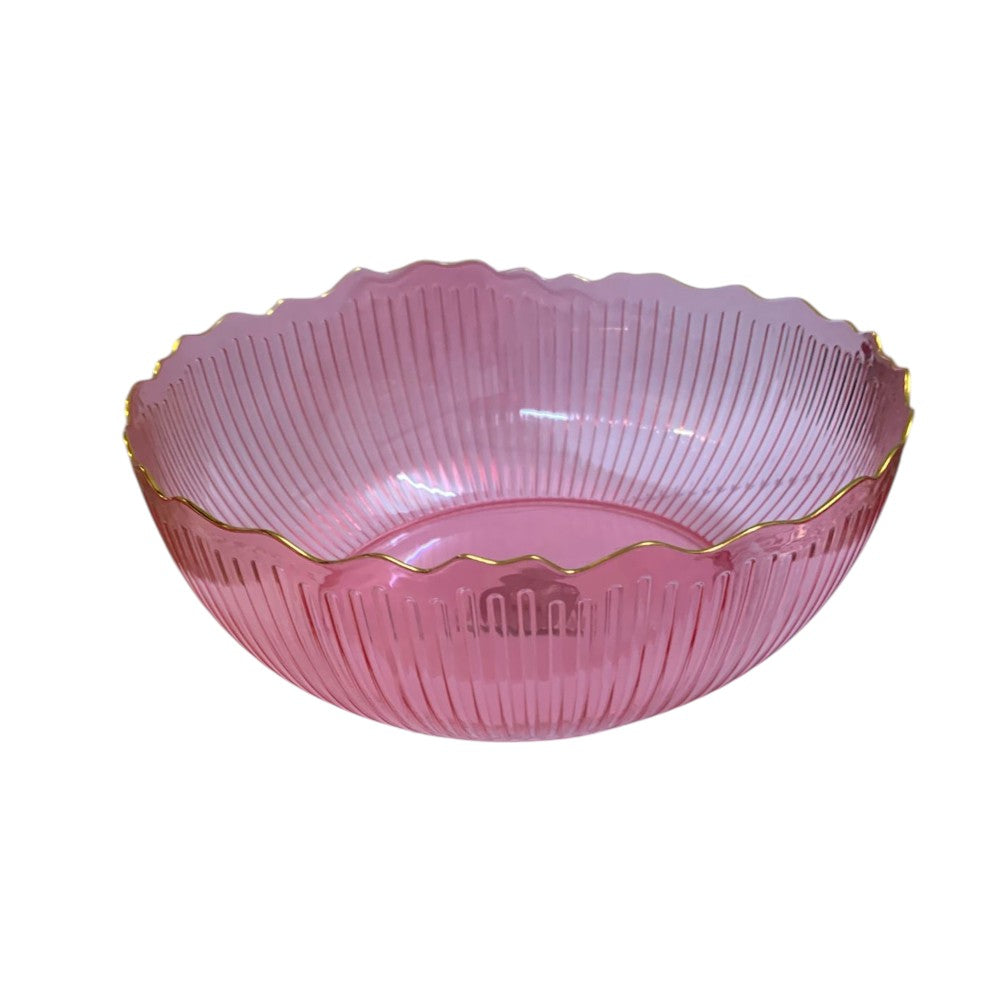 Bol Fumuriu cu Margine Aurie, 22x8 cm