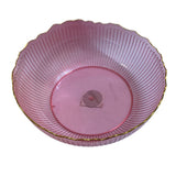 Bol Fumuriu cu Margine Aurie, 22x8 cm