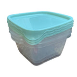 Set 3 cutii alimente Fresh , plastic ,1360 ml