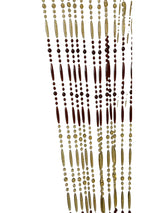 Perdea usa cu margele PVC, 90x195 cm
