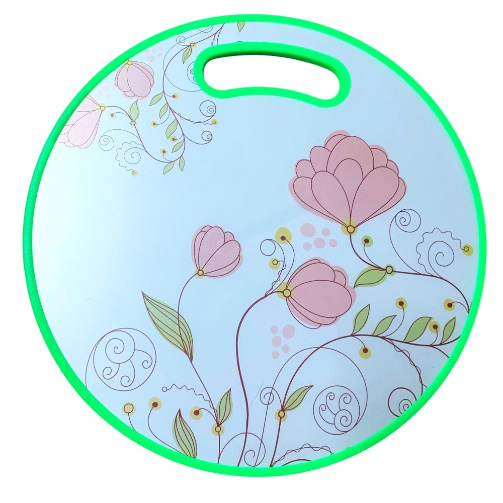 Tocator rotund plastic cu Maner, 35 cm