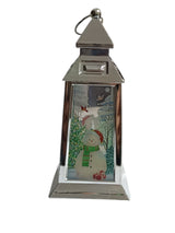 Decoratiune Tip Felinar Cu Baterii, 12 cm