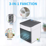 Mini Aer conditionat portabil 3 in 1 (racire, umidificare, purificare aer), Alimentare USB