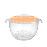 Bol pentru mixer cu model si capac, 3L