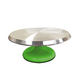 Platou cu Picior Rotativ pentru Tort, Aluminiu cu Picior Antiaderent, 30 cm