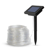 Lampă solară tip cablu - 4,9 m - alb cald