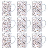 Set 6 cesti Cafea sticla borosilicata,Coffee,100/190 ml