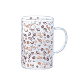 Set 6 cesti Cafea sticla borosilicata,Coffee,100/190 ml
