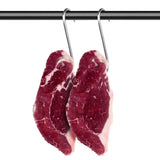 Carlig Macelarie cu 2 capete ascutite pentru agatat carne, 20 cm