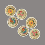 Castron Ceramica , pictat manual , 16*7 cm,800 ml