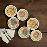 Castron Ceramica , pictat manual , 16*7 cm,800 ml