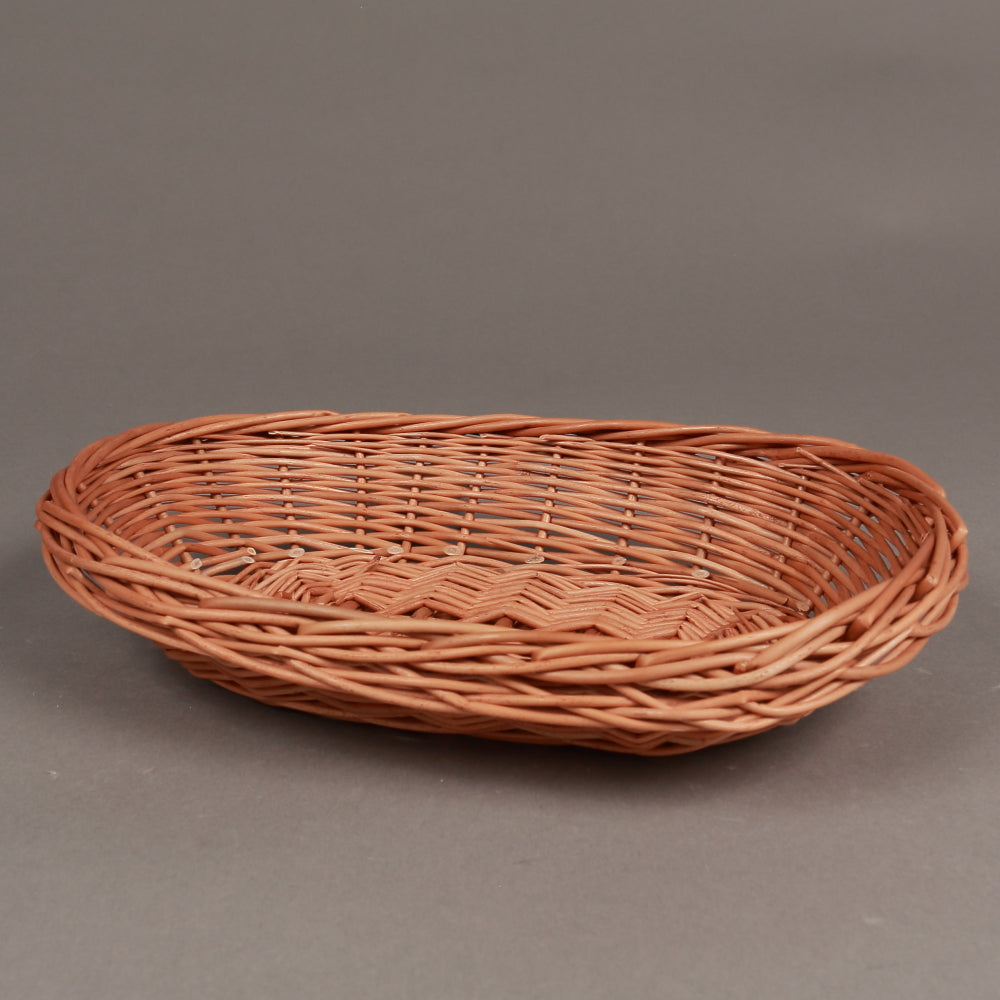 Cos de Paine din Rachita, Oval, 28x19 cm