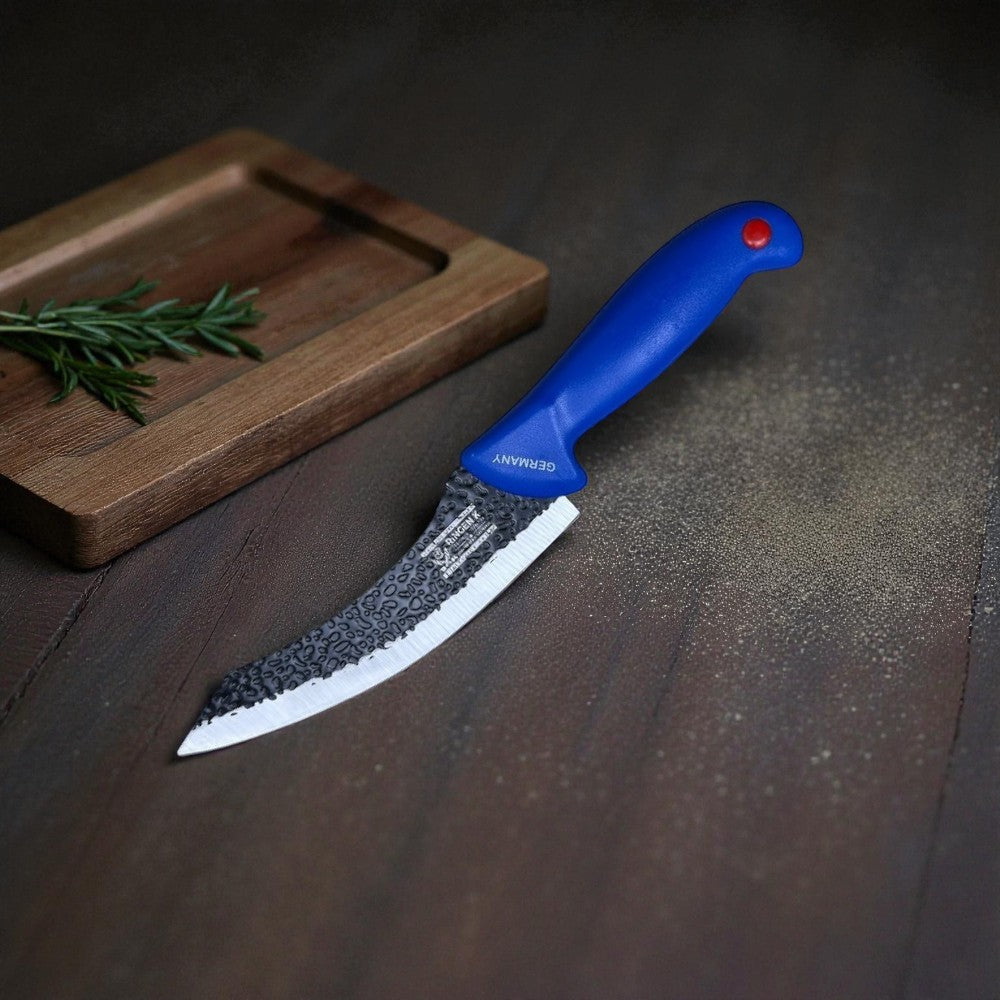 Cutit macelarie, lama groasa curbata 30 cm /lama 16 cm , maner aderent